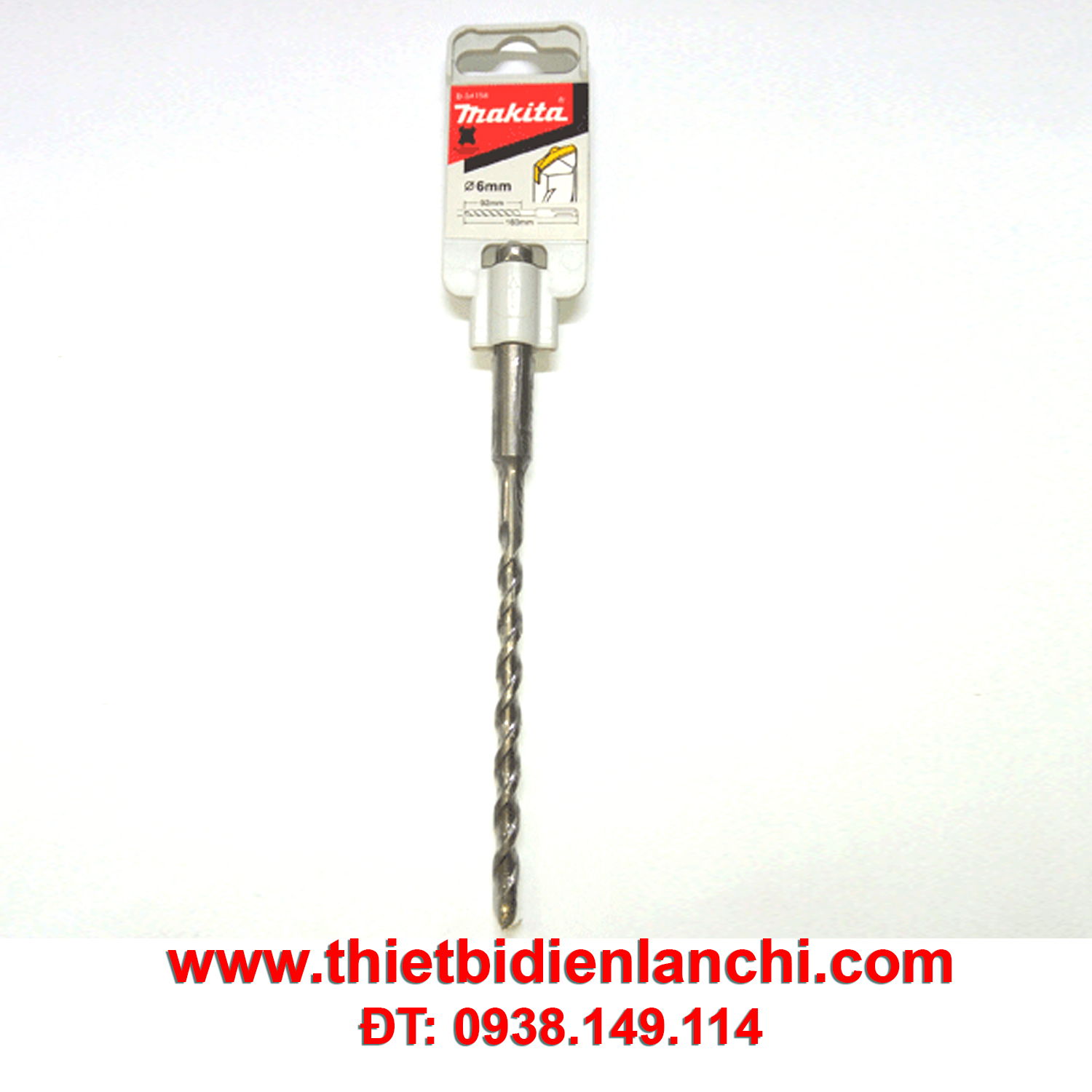 Mũi khoan bê tông Makita SDS Plus B-54156 Mũi khoan bê tông Makita SDS Plus B-54156