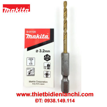 Mũi khoan kim loại đuôi lục giác Makita D-31120