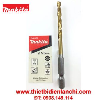 Mũi khoan sắt chuôi lục giác Makita D-31170