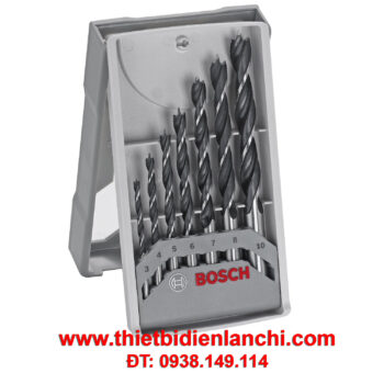 Bộ 07 mũi khoan gỗ BOSCH (3-10mm) 2607017034