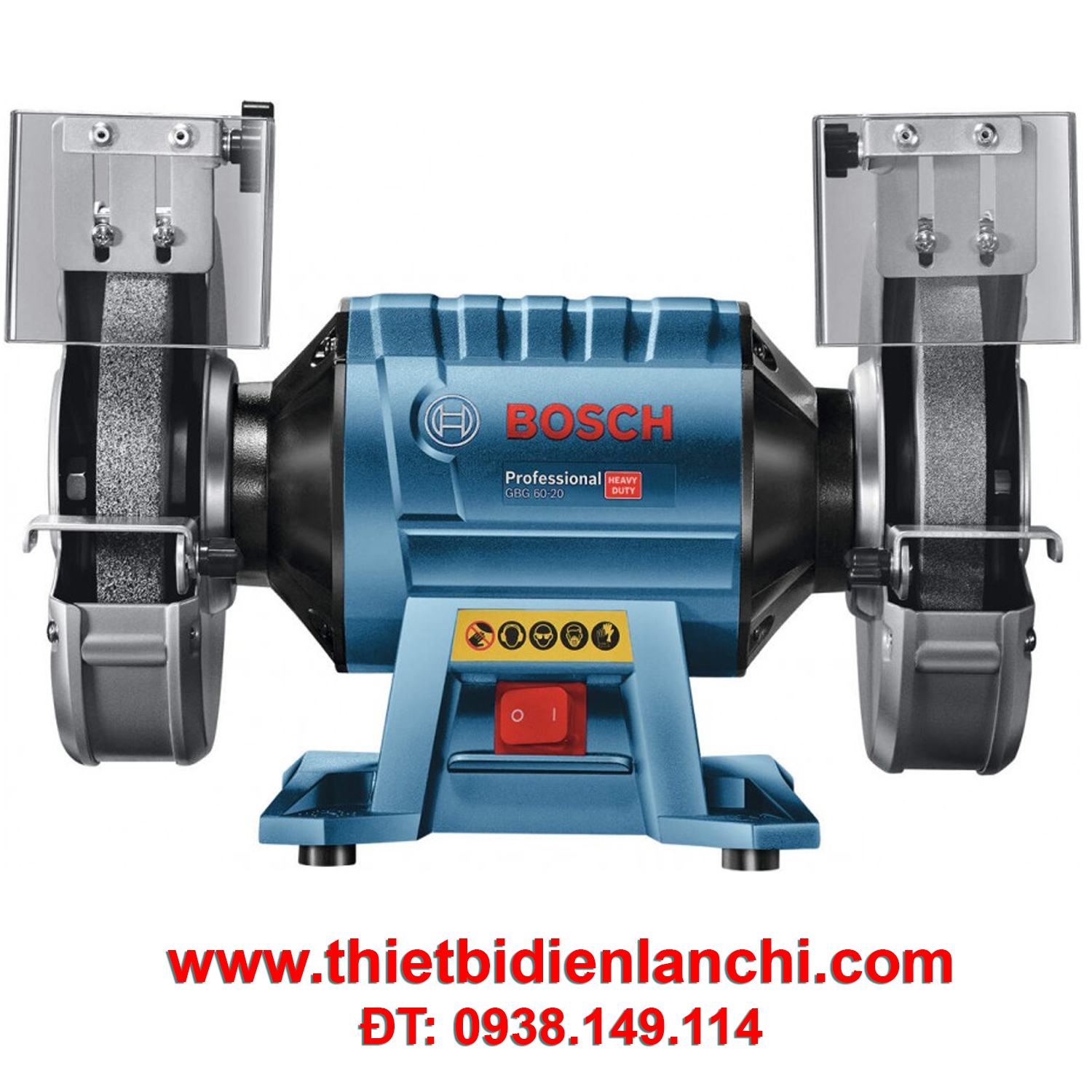 Máy mài bàn 200mm BOSCH GBG 60-20 (600W) Máy mài bàn 200mm BOSCH GBG 60-20 (600W)