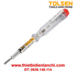 Vít thử điện ngắn Tolsen 38014 100 - 500V (Đỏ)