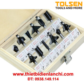 Bộ mũi phay Router Tolsen 75680