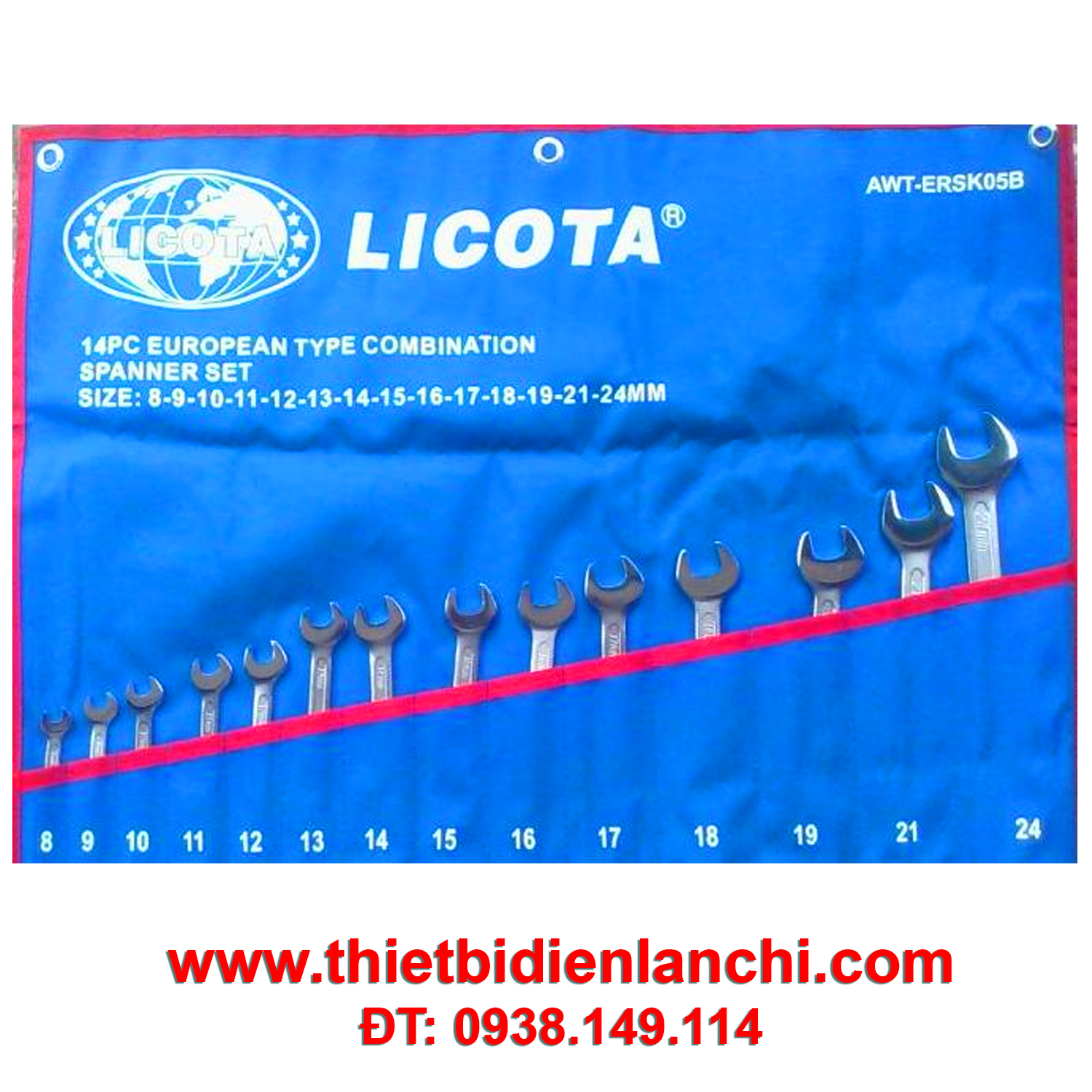 BỘ VÒNG MIỆNG LICOTA 14 CHI TIẾT 4-24 AWT-ERSK05B BỘ VÒNG MIỆNG LICOTA 14 CHI TIẾT 4-24 AWT-ERSK05B