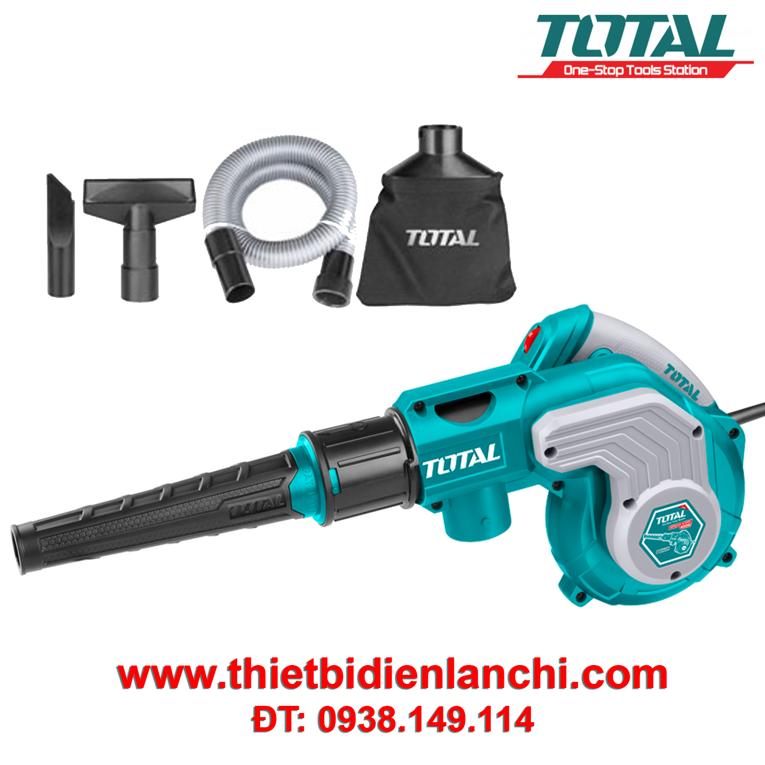 Máy thổi bụi Total TB2086 (800W) Máy thổi bụi Total TB2086 (800W)