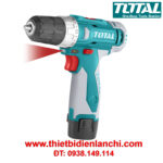 Máy khoan vặn vít dùng pin Li-ion Total TDLI228120 (12V)
