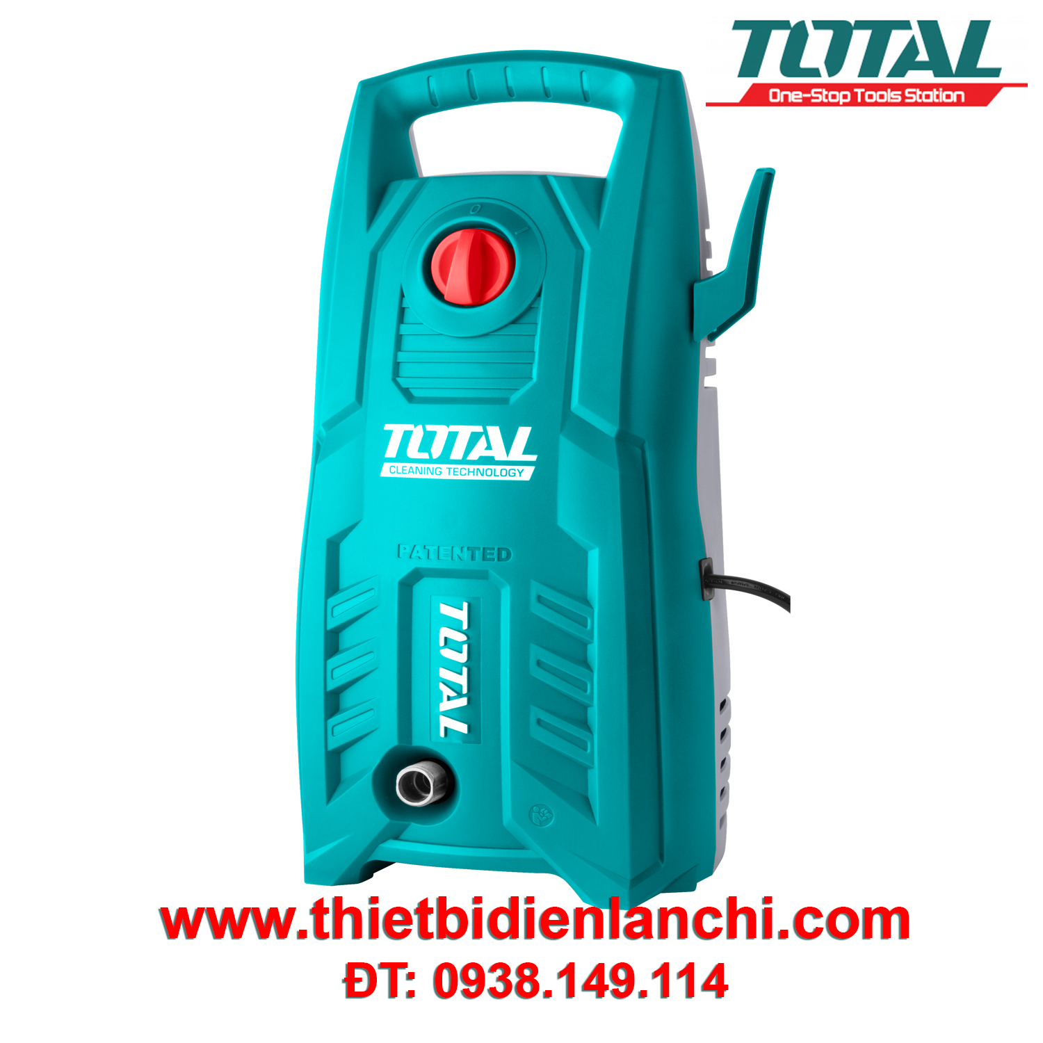 Máy phun xịt rửa áp lực cao Total TGT11316 (1400W) Máy phun xịt rửa áp lực cao Total TGT11316 (1400W)