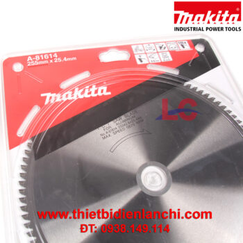 Lưỡi cưa nhôm hợp kim 100 răng Makita A-81614 (255x100Tx25.4)
