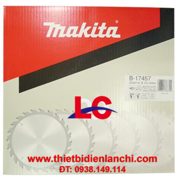 Lưỡi cưa gỗ hợp kim 60 răng Makita B-17457 (355x60Tx25.4)