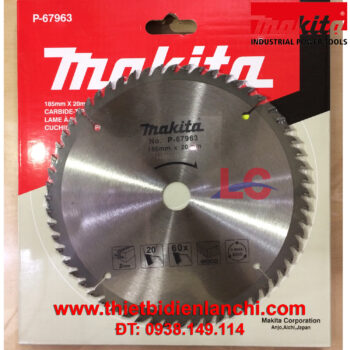 Luỡi Cưa Hợp Kim Makita P-67963 (185x60T)
