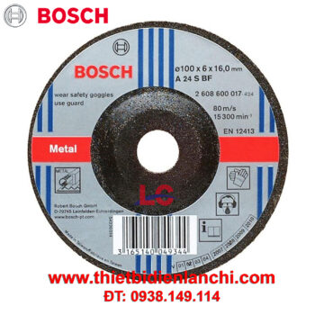 Đá mài sắt Bosch 2608600017 (100 x 6 x 16mm)