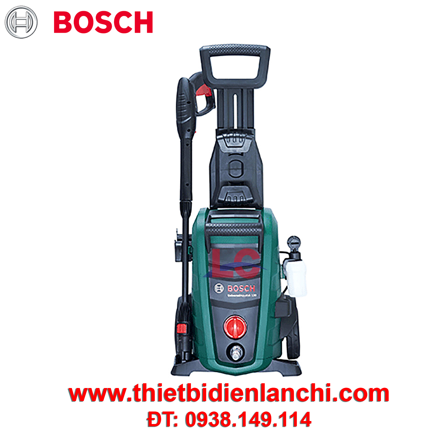 Máy phun xịt rửa áp lực cao Bosch Universal AQT 125 Máy phun xịt rửa áp lực cao Bosch Universal AQT 125