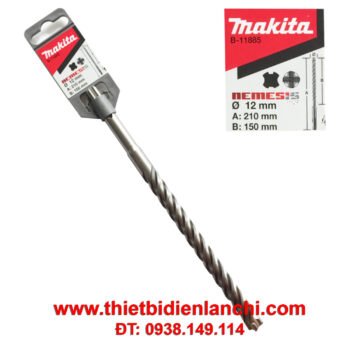 Mũi khoan bê tông Makita B-11885 (12x210mm)