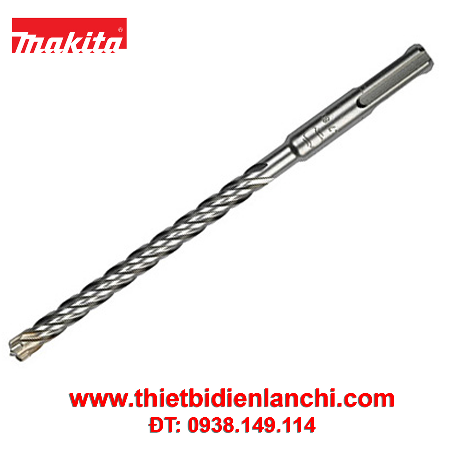 Mũi khoan bê tông chuôi gài SDS Plus Makita D-16134 (14x350mm) Mũi khoan bê tông chuôi gài SDS Plus Makita D-16134 (14x350mm)