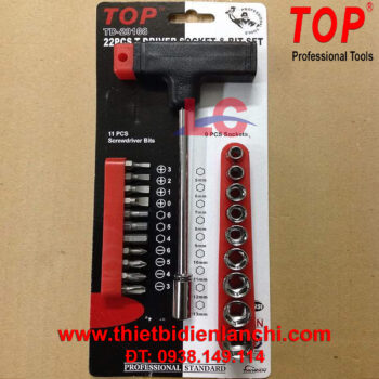 Bộ tuýp đa năng chữ T 22 món TOP TD-20108