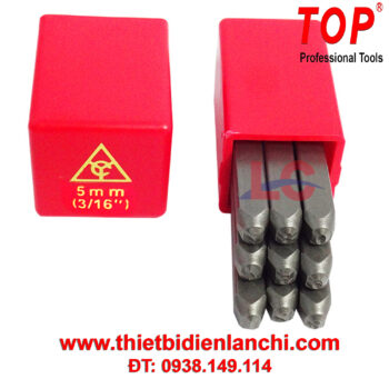 Bộ đóng số 9 cây 5mm TOP TS115