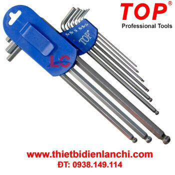 Bộ lục giác 9 cây hệ inch (1/16" -- 3/8") TOP - TW-21009B-WM
