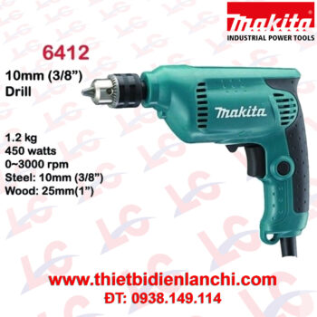 Máy khoan tốc độ cao 450W Makita 6412 (10mm)