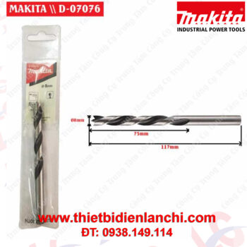 Mũi khoan gỗ cao cấp MAKITA 8.0mm D-07076