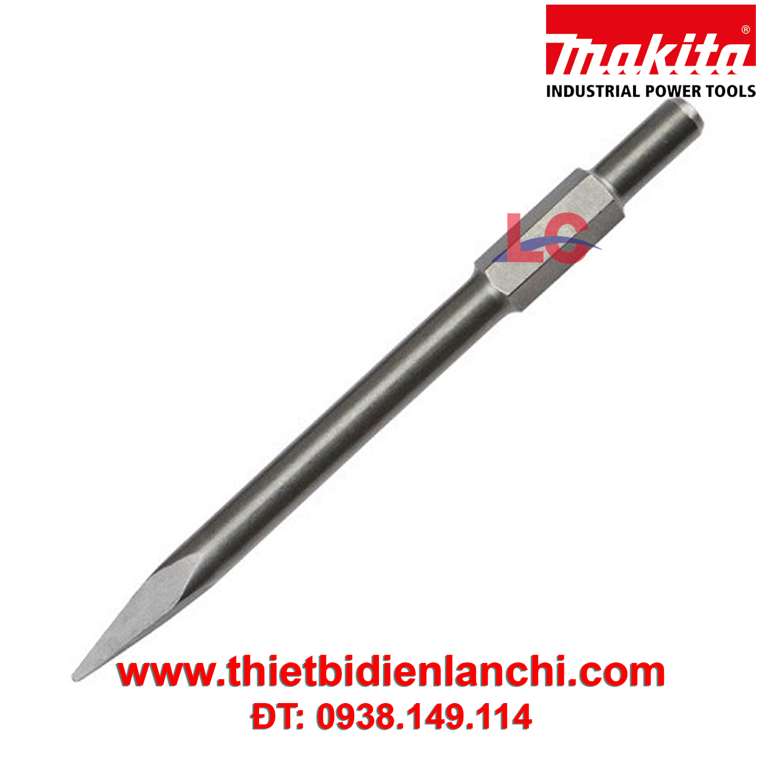 Mũi đục nhọn chuôi lục giác Makita D-15279 (30x400mm) Mũi đục nhọn chuôi lục giác Makita D-15279 (30x400mm)