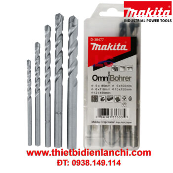 Bộ mũi khoan đa năng Makita D-30477 (Bạc)