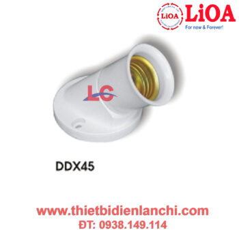 Đuôi đèn xoáy chéo 45 độ Lioa DDX45
