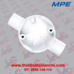 Hộp nối dây 2 đường Ø 20 MPE-A240-20-2