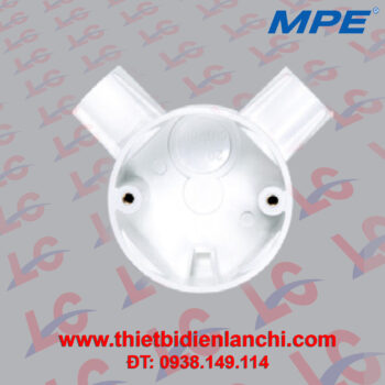 Hộp nối dây 1 đường vuông phi 20 MPE A240-20-2A