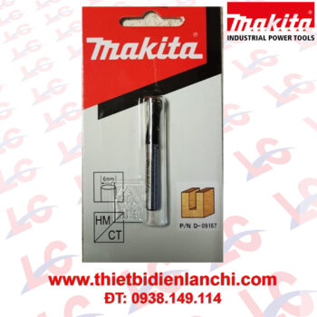 Mũi phay thẳng Makita 6mm D-09167