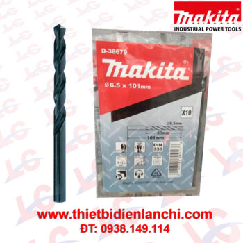 Mũi khoan kim loại MAKITA 6.5mm HSS-R D-38679