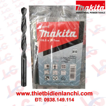 Mũi khoan kim loại MAKITA 8.5mm HSS-R D-38716