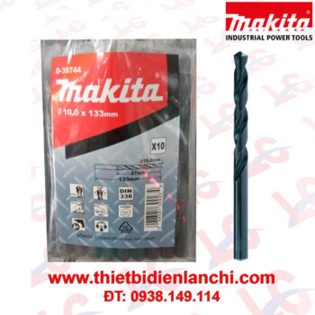 Mũi khoan kim loại MAKITA 10mm HSS-R D-38744
