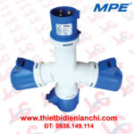 Ổ cắm di động có kẹp giữ dây MPE-MPN-1013