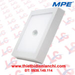 Đèn Led Panel Motion Sensor MPE-SSPL-12T/MS