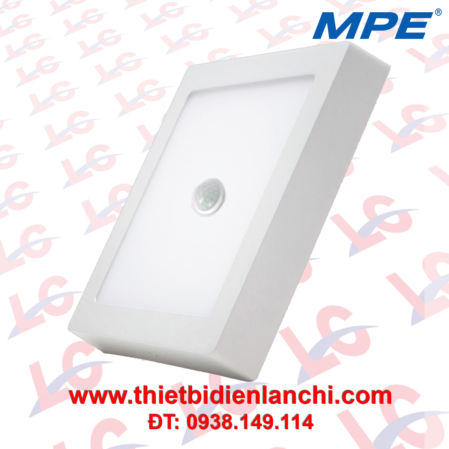 Đèn Led Panel Motion Sensor MPE-SSPL-12T/MS Đèn Led Panel Motion Sensor MPE-SSPL-12T/MS