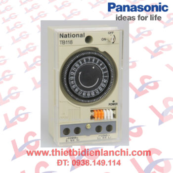 Công tắc đồng hồ hẹn giờ 15A Pin 300h PANASONIC TB118