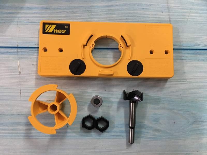 Bộ cữ khoan bản lề bật Wnew 1