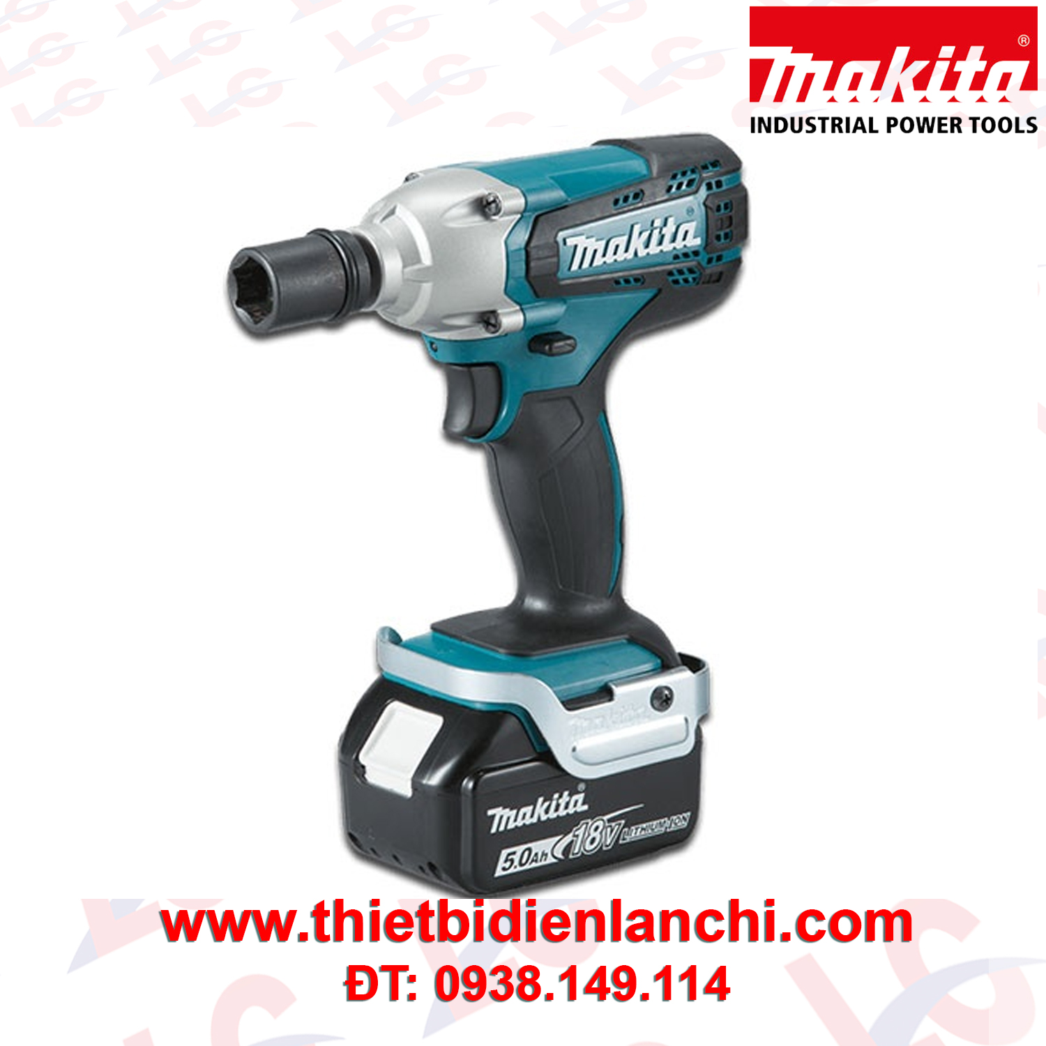 Máy siết bu lông dùng pin Makita DTW190SFX7 Máy siết bu lông dùng pin Makita DTW190SFX7