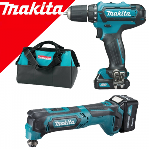 Bộ m&aacute;y khoan cắt d&ugrave;ng pin Makita CLX206SX1 12V