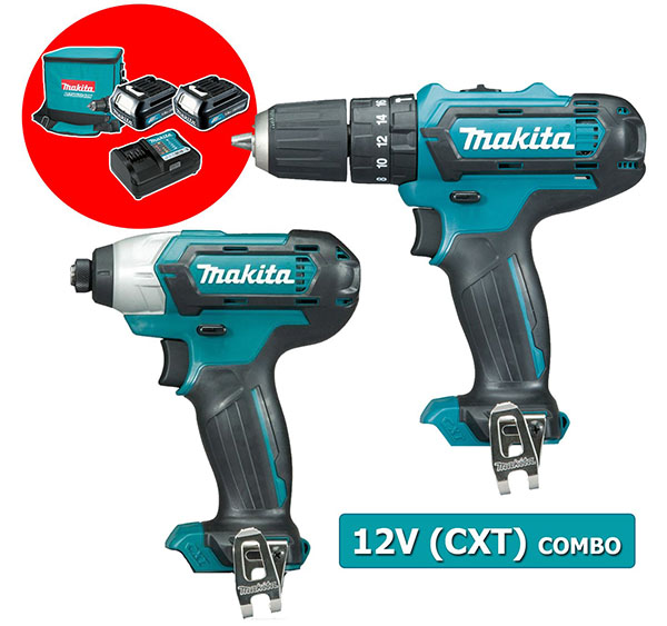 Bộ m&aacute;y bắt v&iacute;t d&ugrave;ng pin Makita CLX202S