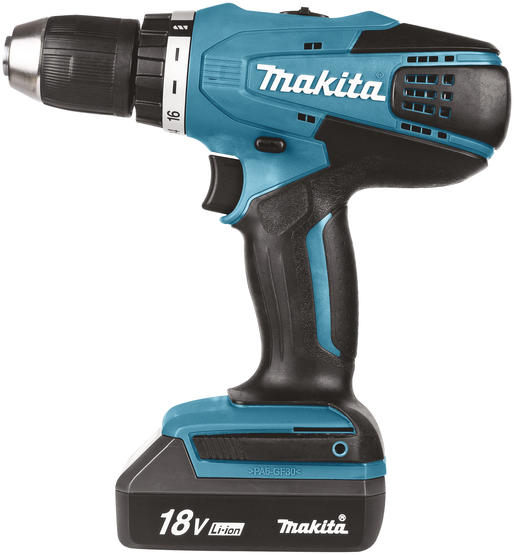 Máy khoan búa vặn vít dùng pin Makita DHP485SFE Máy khoan búa vặn vít dùng pin Makita DHP485SFE