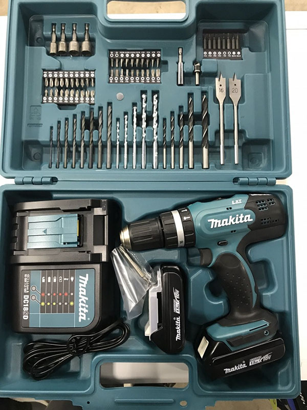 Bộ m&aacute;y khoan pin Makita DHP453SYX1 18V