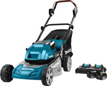 Máy cắt cỏ đẩy dùng 2 pin 18V Makita DLM460PT2