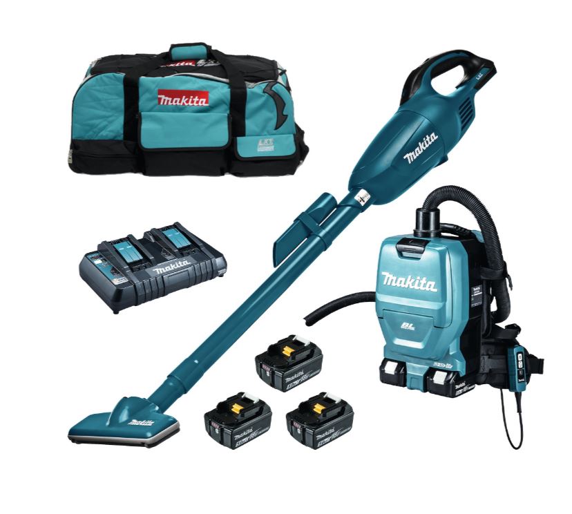 Bộ sản phẩm m&aacute;y h&uacute;t bụi Makita DLX2248PT1 - Điện m&aacute;y Makita