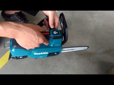 May cua xich chay pin DUC254CZ - YouTube