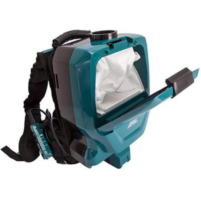 M&aacute;y h&uacute;t bụi đeo vai d&ugrave;ng pin Makita DVC260ZX