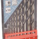 Bộ mũi khoan HSS-G 10 mũi từ 1.0-10mm Makita D-57205