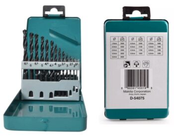 Bộ mũi khoan HSS-G 13 mũi từ 1.5-6.5mm Makita D-54019