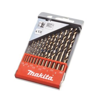 Bộ mũi khoan HSS-CO 13 mũi từ 1.5-6.5mm Makita D-57180