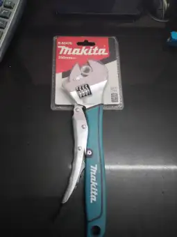 ประแจเลื่อนแบบล็อก ชุบขาวปัดเงา (Locking Adjustable Wrench) ยี่ห้อ ...